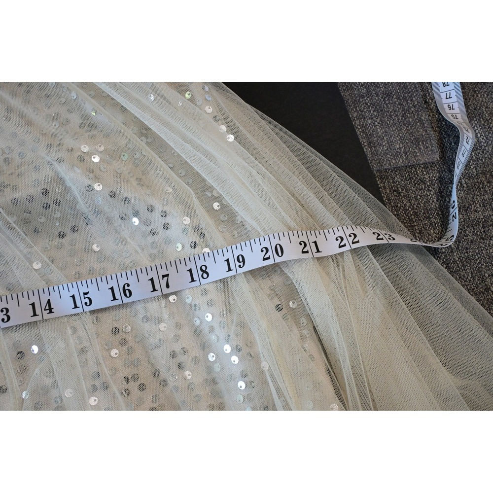 Etern Sequin Tulle Midi Skirt Women XS Like New - Picture 6 of 9